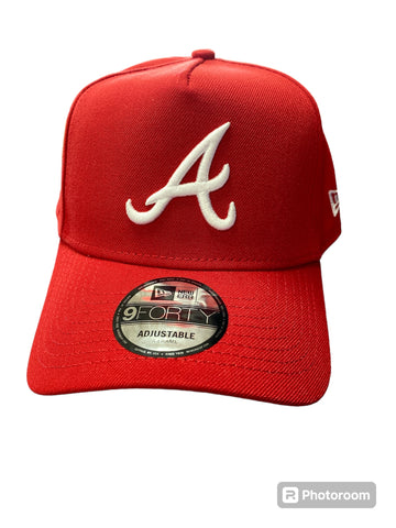 NEW ERA 9Forty A-Frame Atlanta Braves Snapback