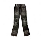 Men KINDRED Stripe Relax Rhinestone Stacked Jeans