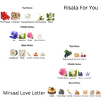 Love Letter For You Bundle | Risala For You by Le Falcone Eau De Parfum 100ML (3.4 FL OZ) Women | Mirsaal Love Letter Eau De Parfum 100ML (3.4 FL OZ) Women