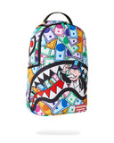 Sprayground Monopoly Money Shark DLXSR Bookbag