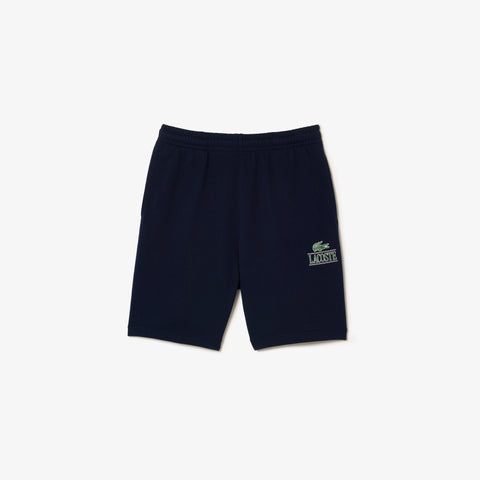 Men LACOSTE Signature Print Shorts