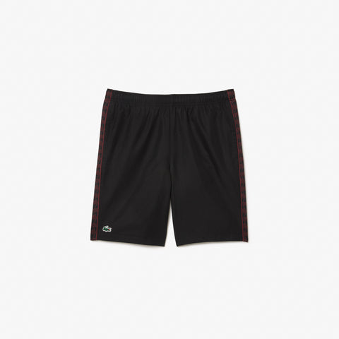 Men LACOSTE Monogram Band Tennis Shorts