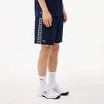 Men LACOSTE Monogram Band Tennis Shorts