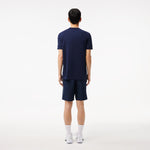 Men LACOSTE Monogram Band Tennis Shorts