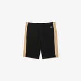 Men LACOSTE Regular Fit Colorblock Fleece Shorts