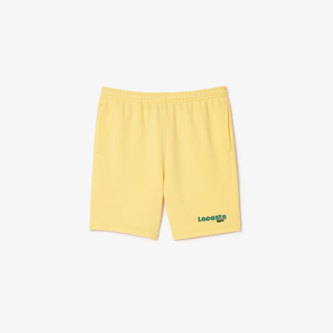 Men LACOSTE Washed Effect Printed Shorts