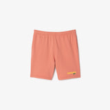 Men LACOSTE Washed Effect Printed Shorts