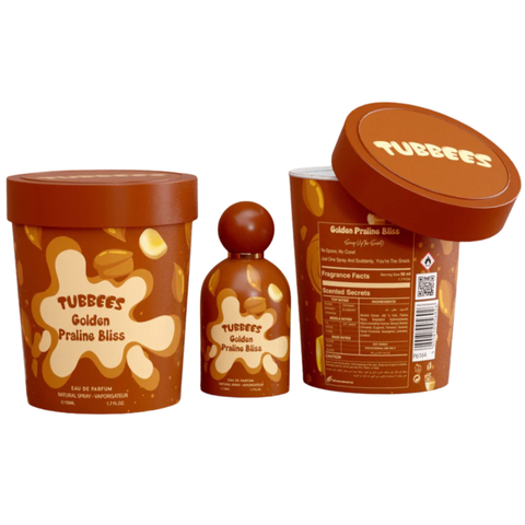 Tubbees Golden Praline Bliss By Grandeur Eau De Parfum 50 ML (1.7 FL OZ) Unisex