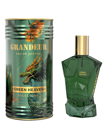 Grandeur Green Heaven By Milestone Eau De Parfum 3.4 FL OZ Men