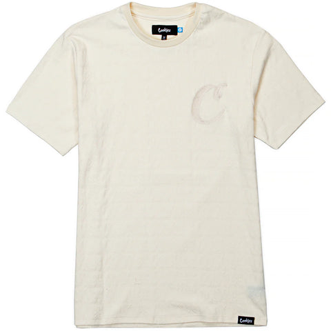 Men COOKIES Highest Of Highs Tonal Jacquard SS T-Shirt