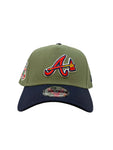 NEW ERA 9Forty 2 Tone A-Frame Hat Snapback Atlanta Braves