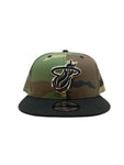 Men NEW ERA 9Fifty Miami Heat Camo Snapback