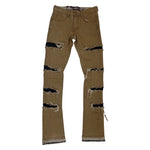 Men DENIMICITY Zombie Ripped Stacked Jean