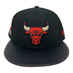 NEW ERA NBA Chicago Bulls 9Fifty 6X With Red Under Visor Hat