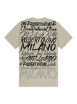 Men MILANO Big Writing T-Shirt