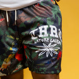 Men THRT DENIM Nature Gallery Mesh Shorts