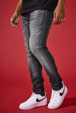 Men JORDAN CRAIG Teflon Don Denim Slim Taper Jeans