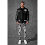 Men JORDAN CRAIG SYIP Cross Varsity Jacket