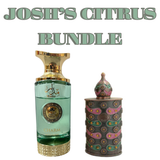 Josh's Citrus Bundle | Madar Charm By Zakat Eau De Parfum Women | Amwaj Al Anbar By Zakat Pure Concentrated Oil Men