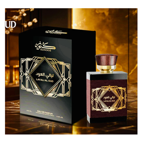 Layali Al Oud By Kunooz Eau De Parfum 3.4 FL OZ Unisex