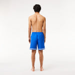 Men LACOSTE Logo Printed Swim Shorts