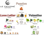 The Mirsaal Niche Collection Bundle | Mirsaal Love Letter By Le Falcone EDP 100 ML (3.4 FL OZ) Unisex | Mirsaal Passion By Le Falcone EDP 100 ML (3.4 FL OZ) Women | Mirsaal Valentine By Le Falcone EDP 100 ML (3.4 FL OZ) Men