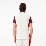 Men LACOSTE Cotton Pique Colorblock Polo Shirt