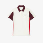 Men LACOSTE Cotton Pique Colorblock Polo Shirt