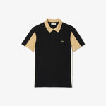 Men LACOSTE Cotton Pique Colorblock Polo Shirt