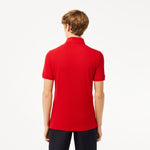 Men LACOSTE Slim Fit Petit Pique Cotton Polo Shirt