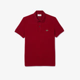 Men LACOSTE Slim Fit Petit Pique Cotton Polo Shirt