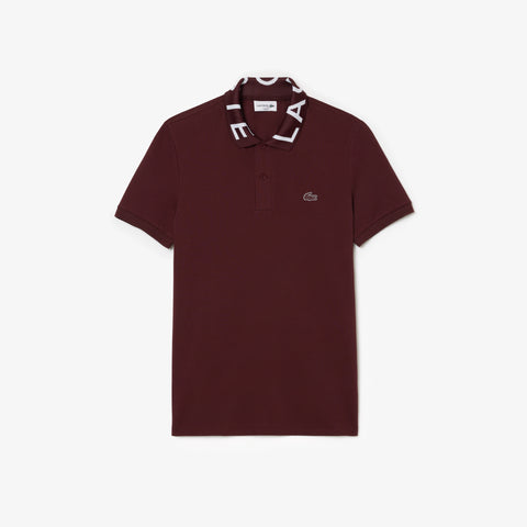 Men LACOSTE Slim Fit Movement Pique Polo Shirt