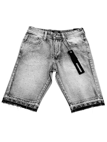 Men KINDRED Rhinestone Denim Shorts