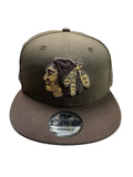 Men NEW ERA 9Fifty Chicago Blackhawks Inaugural Season Snapback