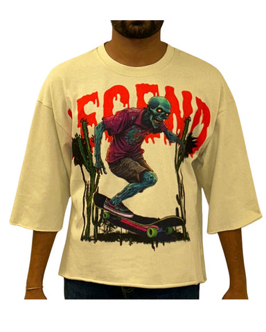 Men KINDRED Legend Oversize Crop T-Shirt