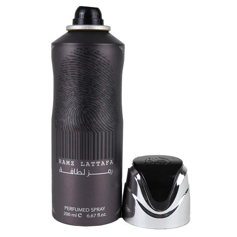 Men LATTAFA Ramz Silver 6.67/200ml Perfumed Deodorant Spray