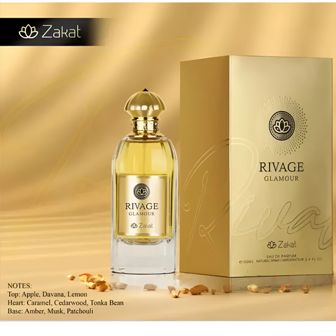 Unisex Rivage Glamour By Zakat Eau De Parfum 3.4 FL OZ