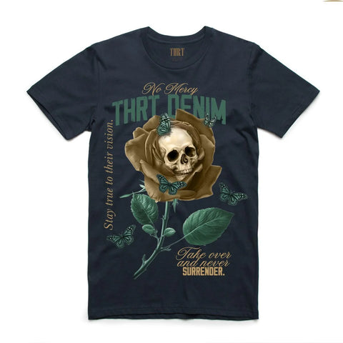 Men THRT DENIM Stay True To The Vision Rose T-Shirt