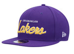 NEW ERA 9Fifty Los Angeles Lakers Script Snapback