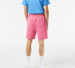 Men LACOSTE Regular Fit Contrast Fleece Short