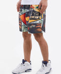 Men ROKU STUDIO Boss Life AOP Nylon Short