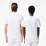 Men LACOSTE Regular Fit Cotton Jersey Branded T-Shirt