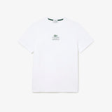 Men LACOSTE Regular Fit Cotton Jersey Branded T-Shirt