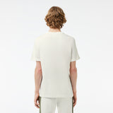 Men LACOSTE Regular Fit Printed Colorblock T-Shirt