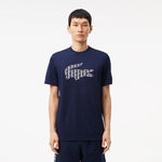 Men LACOSTE Ultra Dry Pique Tennis T-Shirt