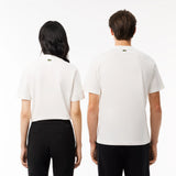 Unisex LACOSTE Signature Print Cotton T-Shirt