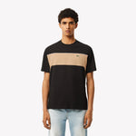 Men LACOSTE Cotton Colorblock T-Shirt