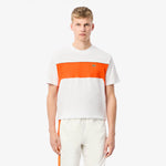 Men LACOSTE Cotton Colorblock T-Shirt