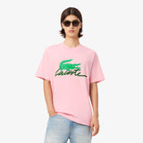 Men LACOSTE Print Cotton T-Shirt