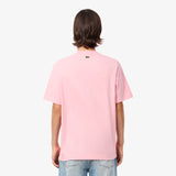 Men LACOSTE Print Cotton T-Shirt